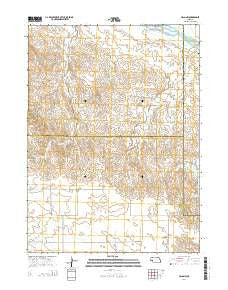 Lisco NW Nebraska Current topographic map, 1:24000 scale, 7.5 X 7.5 Minute, Year 2014