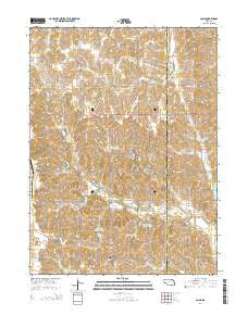 Loma Nebraska Current topographic map, 1:24000 scale, 7.5 X 7.5 Minute, Year 2014