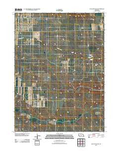 Lone Pine Butte Nebraska Historical topographic map, 1:24000 scale, 7.5 X 7.5 Minute, Year 2011