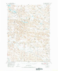 Long Lake Nebraska Historical topographic map, 1:62500 scale, 15 X 15 Minute, Year 1949