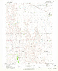 Loomis Nebraska Historical topographic map, 1:24000 scale, 7.5 X 7.5 Minute, Year 1970