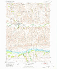 Lynch Nebraska Historical topographic map, 1:24000 scale, 7.5 X 7.5 Minute, Year 1950