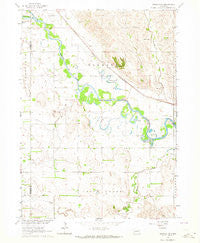 Madison NE Nebraska Historical topographic map, 1:24000 scale, 7.5 X 7.5 Minute, Year 1963