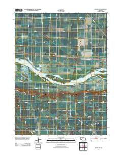 Malmo NW Nebraska Historical topographic map, 1:24000 scale, 7.5 X 7.5 Minute, Year 2011
