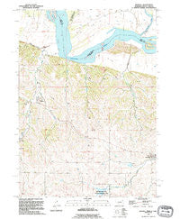 Maskell Nebraska Historical topographic map, 1:24000 scale, 7.5 X 7.5 Minute, Year 1994