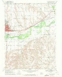 McCook East Nebraska Historical topographic map, 1:24000 scale, 7.5 X 7.5 Minute, Year 1970
