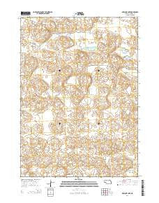 Medicine Lake Nebraska Current topographic map, 1:24000 scale, 7.5 X 7.5 Minute, Year 2014