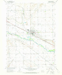 Mitchell Nebraska Historical topographic map, 1:24000 scale, 7.5 X 7.5 Minute, Year 1963