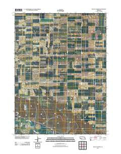 Mount Vernon Nebraska Historical topographic map, 1:24000 scale, 7.5 X 7.5 Minute, Year 2011
