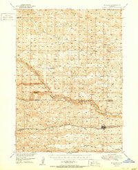Mullen Nebraska Historical topographic map, 1:62500 scale, 15 X 15 Minute, Year 1951