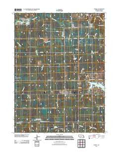 Murray Nebraska Historical topographic map, 1:24000 scale, 7.5 X 7.5 Minute, Year 2011