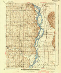 Nehawka Nebraska Historical topographic map, 1:62500 scale, 15 X 15 Minute, Year 1940