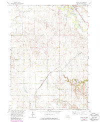 Neligh SE Nebraska Historical topographic map, 1:24000 scale, 7.5 X 7.5 Minute, Year 1963