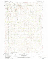Neligh SW Nebraska Historical topographic map, 1:24000 scale, 7.5 X 7.5 Minute, Year 1963