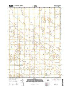 Newport SW Nebraska Current topographic map, 1:24000 scale, 7.5 X 7.5 Minute, Year 2014