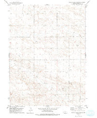 North Of Oliver Reservoir Nebraska Historical topographic map, 1:24000 scale, 7.5 X 7.5 Minute, Year 1979