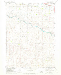 North Platte SW Nebraska Historical topographic map, 1:24000 scale, 7.5 X 7.5 Minute, Year 1970