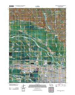 North Platte West Nebraska Historical topographic map, 1:24000 scale, 7.5 X 7.5 Minute, Year 2011