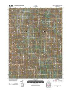 North of Hershey Nebraska Historical topographic map, 1:24000 scale, 7.5 X 7.5 Minute, Year 2011