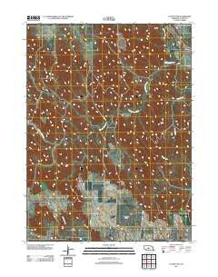 Oconto NW Nebraska Historical topographic map, 1:24000 scale, 7.5 X 7.5 Minute, Year 2011