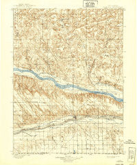 Ogallala Nebraska Historical topographic map, 1:125000 scale, 30 X 30 Minute, Year 1900