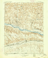 Ogallala Nebraska Historical topographic map, 1:125000 scale, 30 X 30 Minute, Year 1900