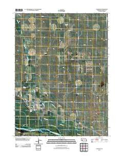 Oshkosh Nebraska Historical topographic map, 1:24000 scale, 7.5 X 7.5 Minute, Year 2011