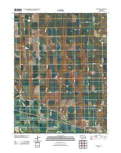 Oxford Nebraska Historical topographic map, 1:24000 scale, 7.5 X 7.5 Minute, Year 2011