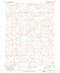 Packard Ranch Nebraska Historical topographic map, 1:24000 scale, 7.5 X 7.5 Minute, Year 1971