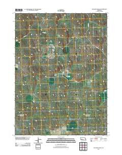 Packard Ranch Nebraska Historical topographic map, 1:24000 scale, 7.5 X 7.5 Minute, Year 2011