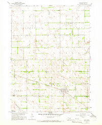 Page Nebraska Historical topographic map, 1:24000 scale, 7.5 X 7.5 Minute, Year 1958