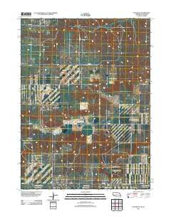 Potter SE Nebraska Historical topographic map, 1:24000 scale, 7.5 X 7.5 Minute, Year 2011