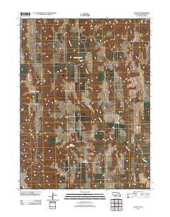 Quick NE Nebraska Historical topographic map, 1:24000 scale, 7.5 X 7.5 Minute, Year 2011