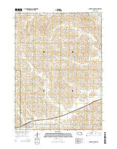 Randolph North Nebraska Current topographic map, 1:24000 scale, 7.5 X 7.5 Minute, Year 2014