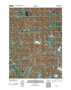 Raven Nebraska Historical topographic map, 1:24000 scale, 7.5 X 7.5 Minute, Year 2011