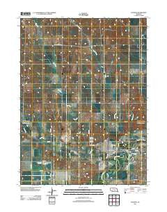 Ravenna Nebraska Historical topographic map, 1:24000 scale, 7.5 X 7.5 Minute, Year 2011