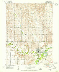 Ravenna Nebraska Historical topographic map, 1:24000 scale, 7.5 X 7.5 Minute, Year 1953