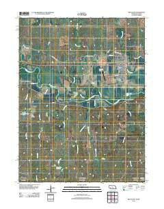 Red Cloud Nebraska Historical topographic map, 1:24000 scale, 7.5 X 7.5 Minute, Year 2011