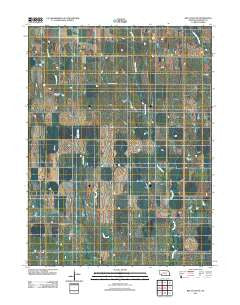 Red Cloud NE Nebraska Historical topographic map, 1:24000 scale, 7.5 X 7.5 Minute, Year 2011