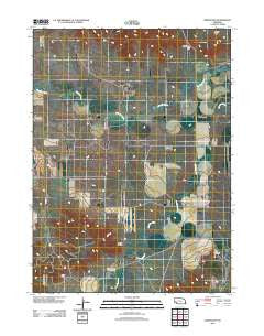 Redington Nebraska Historical topographic map, 1:24000 scale, 7.5 X 7.5 Minute, Year 2011