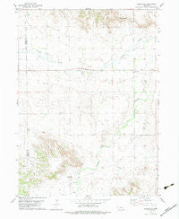 Redington Nebraska Historical topographic map, 1:24000 scale, 7.5 X 7.5 Minute, Year 1979