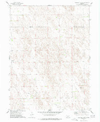 Reservoir Lake SE Nebraska Historical topographic map, 1:24000 scale, 7.5 X 7.5 Minute, Year 1973