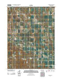 Riverdale Nebraska Historical topographic map, 1:24000 scale, 7.5 X 7.5 Minute, Year 2011