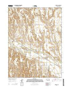 Riverdale Nebraska Current topographic map, 1:24000 scale, 7.5 X 7.5 Minute, Year 2014