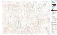 Rose Nebraska Historical topographic map, 1:100000 scale, 30 X 60 Minute, Year 1985