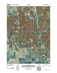 Roten Valley South Nebraska Historical topographic map, 1:24000 scale, 7.5 X 7.5 Minute, Year 2011