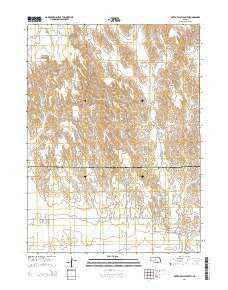 Roten Valley South Nebraska Current topographic map, 1:24000 scale, 7.5 X 7.5 Minute, Year 2014
