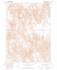 Round Valley Nebraska Historical topographic map, 1:24000 scale, 7.5 X 7.5 Minute, Year 1951