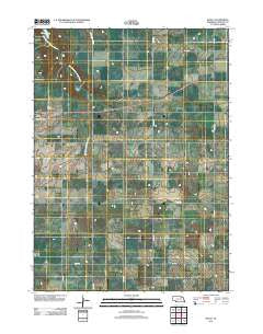 Royal Nebraska Historical topographic map, 1:24000 scale, 7.5 X 7.5 Minute, Year 2011