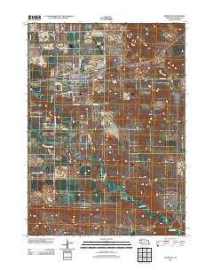 Rushville Nebraska Historical topographic map, 1:24000 scale, 7.5 X 7.5 Minute, Year 2011
